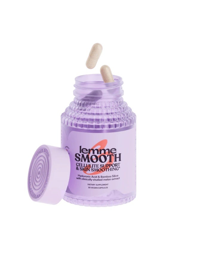 Lemme, Smooth, Cellulite Support & Skin Smoothing, 30 Vegan Capsules - Image 1